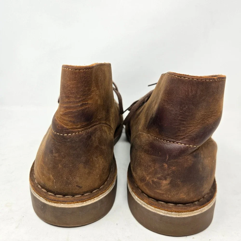 Clarks‎ Bushacre 2 Mens 9 Dark Brown Leather Chukka Desert Boots 26082863090